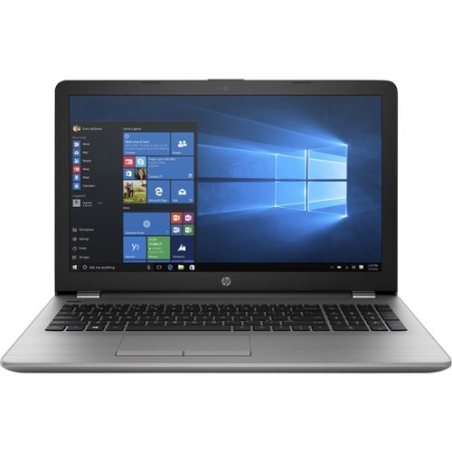 HP - 15.6" Laptop - Intel Core i5 - 8GB Memory - 256GB Solid State Drive - Dark Ash Silver, Woven Texture-Front_Standard 