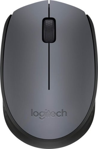  Logitech - M170 Wireless Optical Mouse - Ash Gray