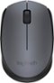Logitech - M170 Wireless Optical Mouse - Ash Gray-Front_Standard