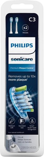 Philips Sonicare Premium Plaque Control Brush Heads (2-Pack) - White WHERE TO BUY