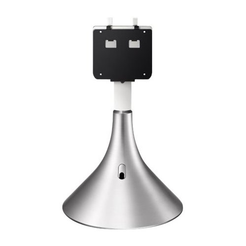 Samsung - Gravity TV Stand for Most Flat-Panel TVs Up to 65" - Silver-Front_Standard 