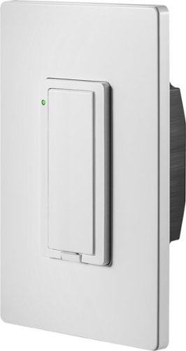  Insignia™ - Wi-Fi Smart In-Wall Light Switch - White