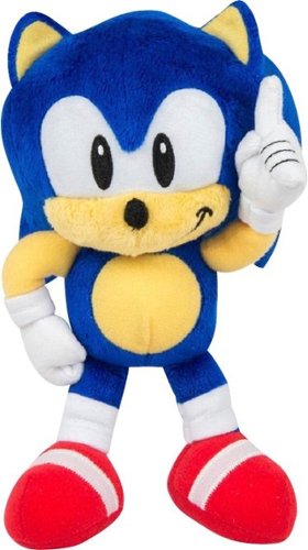  TOMY - Sonic 8&quot; Plush Figure - Styles May Vary