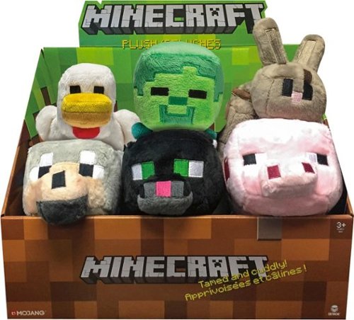  J!NX - Minecraft 7.5&quot; Plush Toy - Styles May Vary