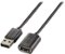 Insignia™ - 6' USB-A-to-USB-A Extension Cable - Black-Front_Standard