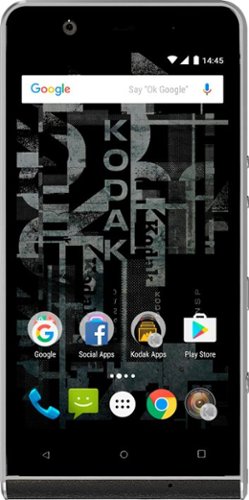  Kodak - Ektra 4G LTE with 32GB Memory Cell Phone (Unlocked) - Black
