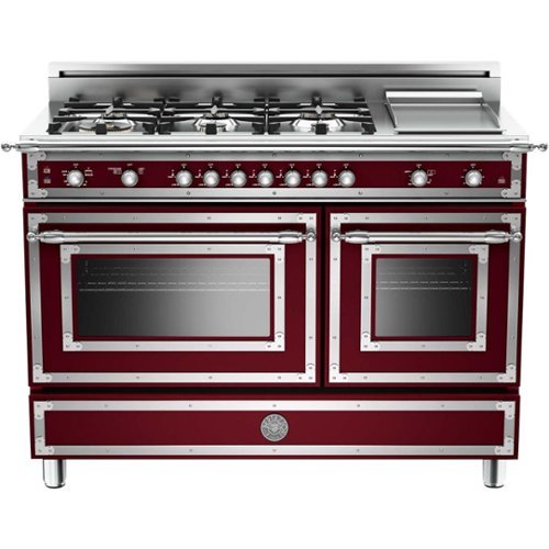 Bertazzoni - Freestanding Double Oven Gas Convection Range - Vino
