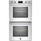Bertazzoni - Professional Series 29.8" Built-In Double Electric Convection Wall Oven - Stainless Steel-Front_Standard