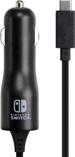  DC Car Power Adapter for Nintendo Switch - Black