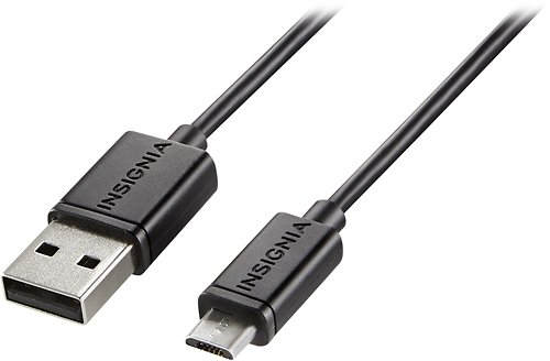  Insignia™ - 3' USB-to-5-Pin Micro-B Cable - Black