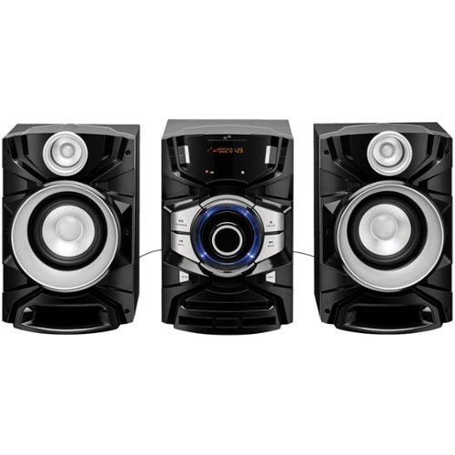 iLive - Audio System - Black-Front_Standard 