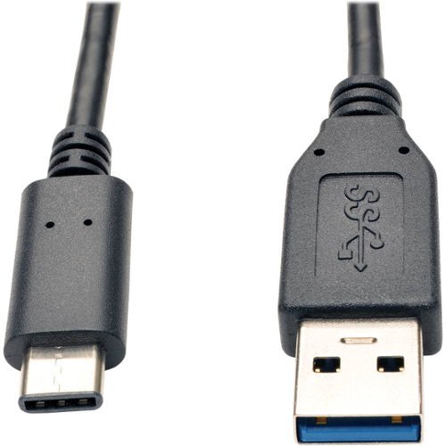 Tripp Lite - 3' USB Type A-to-USB Type C Cable - Black