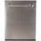 Dacor - Professional Top Control Built-In Dishwasher with Stainless Steel Tub, WaterWall™, 3rd Rack, 44 dBA, Handle Required - Silver Stainless Steel-Front_Standard