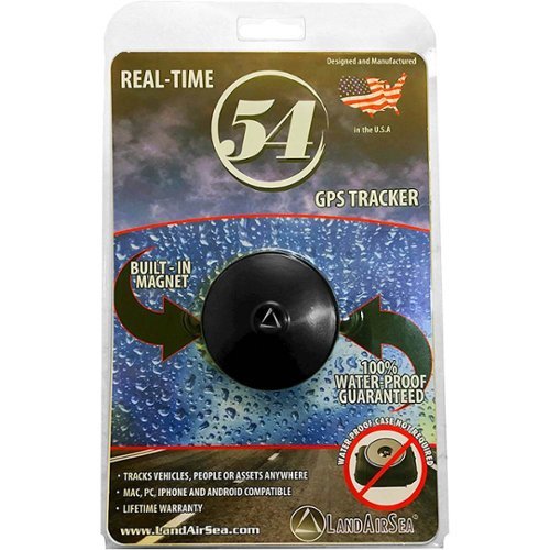 LandAirSea 54 Real-Time GPS Tracker - Black WORLDWIDE DELIVERY