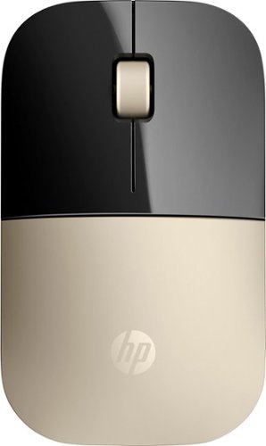 HP - Z3700 Wireless Blue LED Mouse - Gold