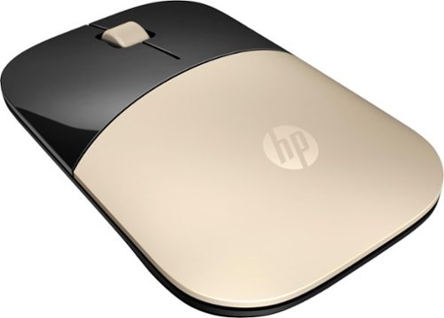 HP Z3700 WIRELESS BLUE LED MOUSE - GOLD WORLDWIDE DELIVERY