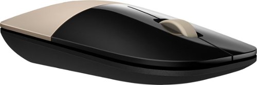 HP Z3700 WIRELESS BLUE LED MOUSE - GOLD GLOBAL SHIPPING