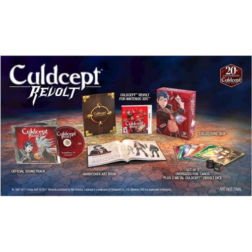 NIS America Culdcept Revolt Limited Edition - Nintendo 3DS WORLDWIDE DELIVERY