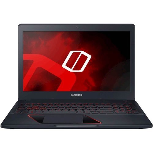 Samsung - Notebook Odyssey 15.6" Laptop - Intel Core i7 - 16GB Memory - NVIDIA GeForce GTX 1050 - 1TB Hard Drive + 128GB SSD - Storm White-Front_Standard 