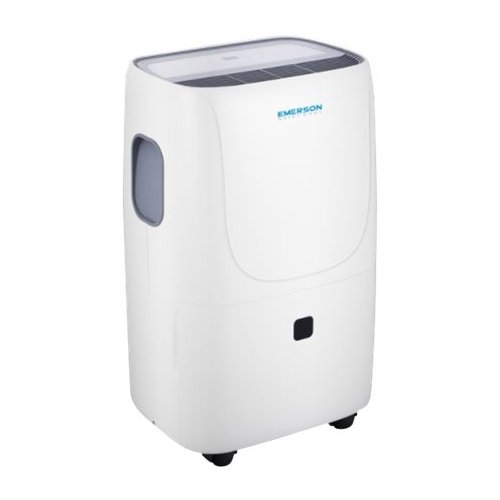 Emerson Quiet Kool - 50.1-Pint Portable Dehumidifier - White-Front_Standard 
