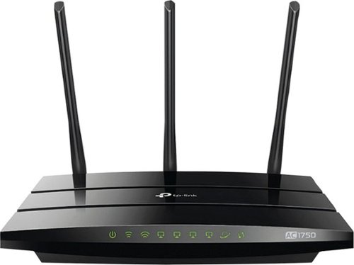 TP-Link - Archer AC1750 Dual-Band Wi-Fi 5 Router - Black