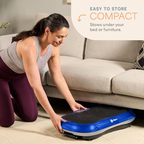 vibration plate best buy Lifepro Waver Mini Vibration Plate, Black main image 0