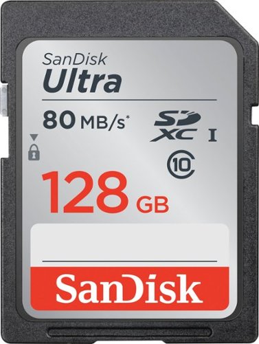  SanDisk - Ultra 128GB SDXC UHS-I Memory Card