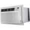 LG - 330 Sq. Ft. 8,000 BTU In Wall Air Conditioner with Remote - White-Front_Standard