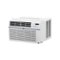 LG - 450 Sq. Ft. 10,000 BTU Smart Window Air Conditioner - White-Front_Standard 