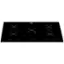 Front. Bertazzoni - Professional Series 36" Electric Induction Cooktop - Black.