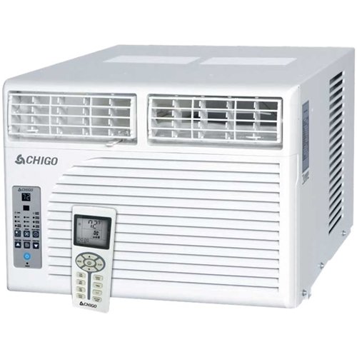 CHIGO - 450 Sq. Ft. Window Air Conditioner-Front_Standard 