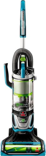  BISSELL - Pet Hair Eraser Lift-Off Upright Vacuum - Disco Teal