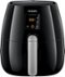 Philips - Viva Collection Digital Air Fryer - Black/Silver-Front_Standard