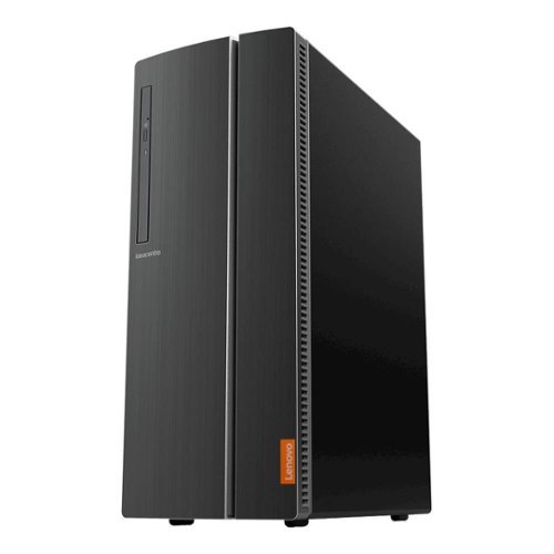  Lenovo - Ideacentre Desktop - Intel Core i3 - 4GB Memory - 1TB Hard Drive - Gun Metal Gray
