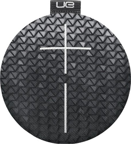 Ultimate Ears - ROLL 2 Portable Bluetooth Speaker - Black & gray-Front_Standard 