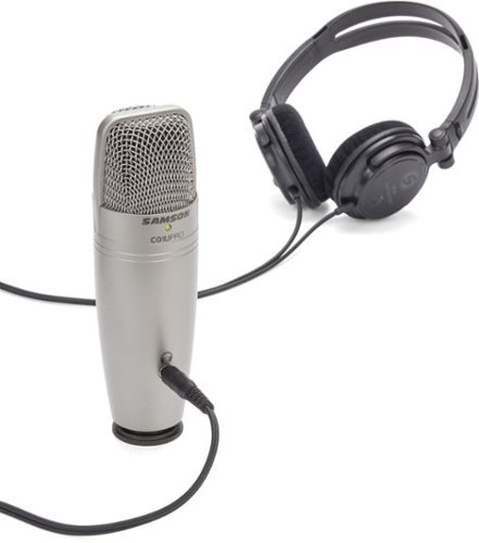  Samson - C01U Pro Recording Pack - USB Studio Microphone with Headphones and Software