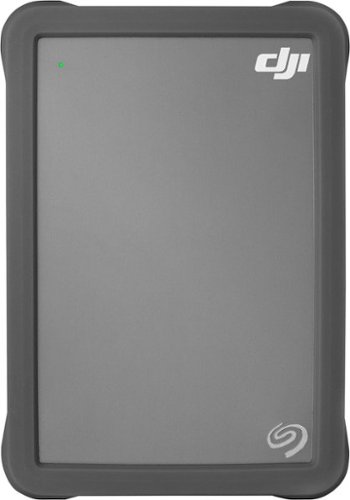  Seagate - DJI Fly Drive 2TB External USB Type-C Portable Hard Drive - Gray