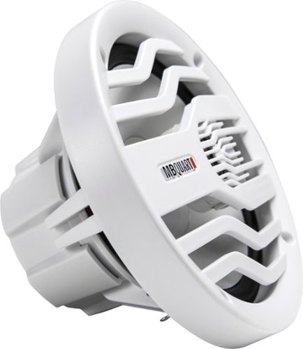 MB Quart Nautic 6.5 2-Way Marine Speakers with Composite Polypropylene Cones (Pair) - White WORLDWIDE DELIVERY