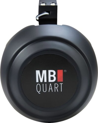 MB Quart 8 2-Way Marine Speaker with Composite Polypropylene Cones (Pair) - Black WORLDWIDE DELIVERY