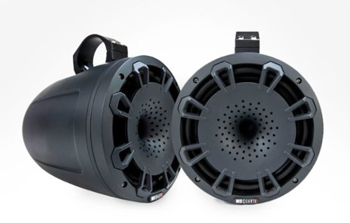 MB Quart 8 2-Way Marine Speaker with Composite Polypropylene Cones (Pair) - Black SHOP ONLINE