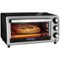 Hamilton Beach - 4-Slice Toaster Oven - Black/silver-Angle_Standard