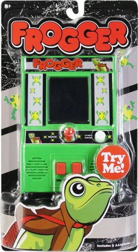  The Bridge Direct - Frogger® Mini Arcade Game - Green/Black/White/Red