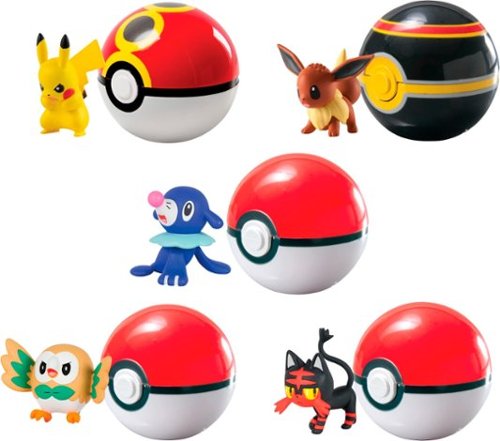 TOMY - Pokémon Multi Clip 'n' Carry 5-Pack - Multi