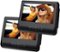 Sylvania - 10" Dual Screen Portable DVD Player - Black-Front_Standard