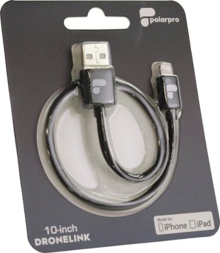  PolarPro - DroneLink 8&quot; Lightning USB Cable - Gray