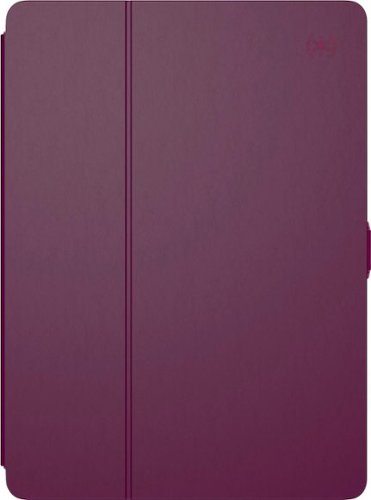Speck - Balance Folio Case for Apple® iPad® Pro 10.5" - Syrah Purple/Magenta Pink-Front_Standard 