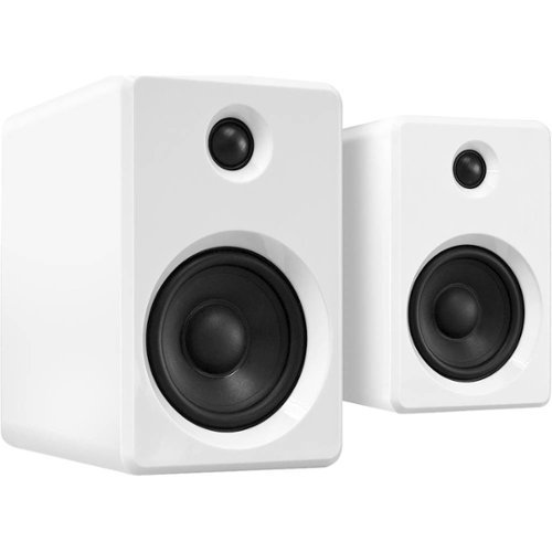  Innovative Technology - ITSB-421 Portable Bluetooth Speakers (2-Piece) - White