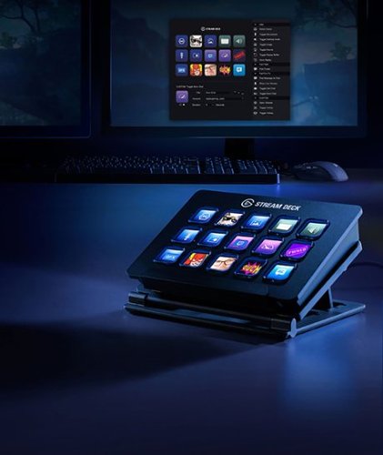 Elgato - 10GAA9901 Teclado USB mecánico con cable de tamaño completo con Stream Deck - Negro