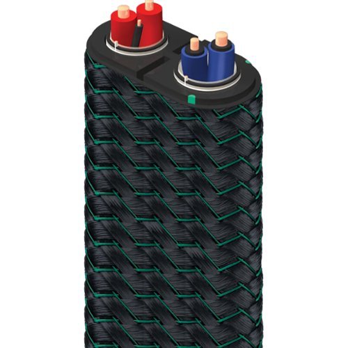 AudioQuest Robin Hood ZERO 10'  Speaker Cable w/ ZERO-Tech for Full-Range or Treble with Banana > Banana - Green on Black HOW TO BUY