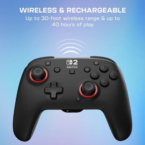 Turtle Beach Rematch Wireless Gaming Controller for Nintendo Switch 2, Nintendo Switch, Switch Lite, & OLED Model - Black GLOBAL SHIPPING